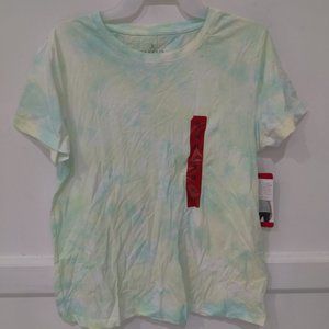 SOILED Danskin Women's Tie Dye Short Sleeve T-Shirt Multicolor Size M $40 2A177